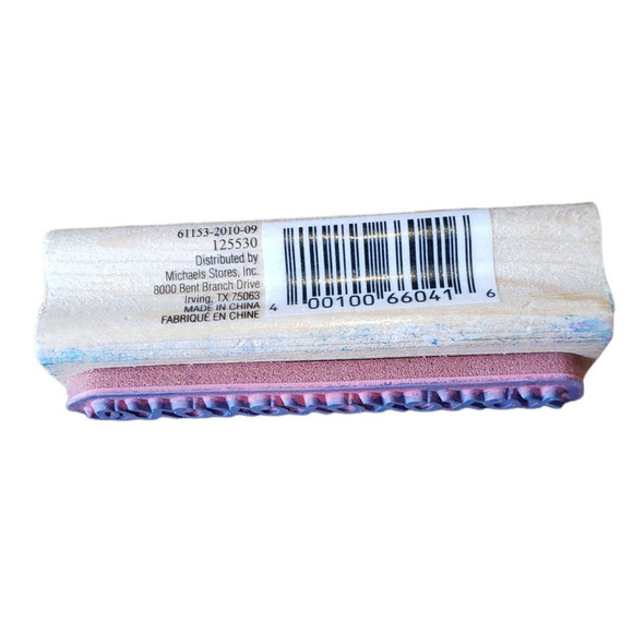 Valentine Love XO Words Craftsmart Border Wood Mounted Rubber Stamp - Picture 4 of 8